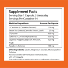 Burn fat increase metabolism improve energy and endurance