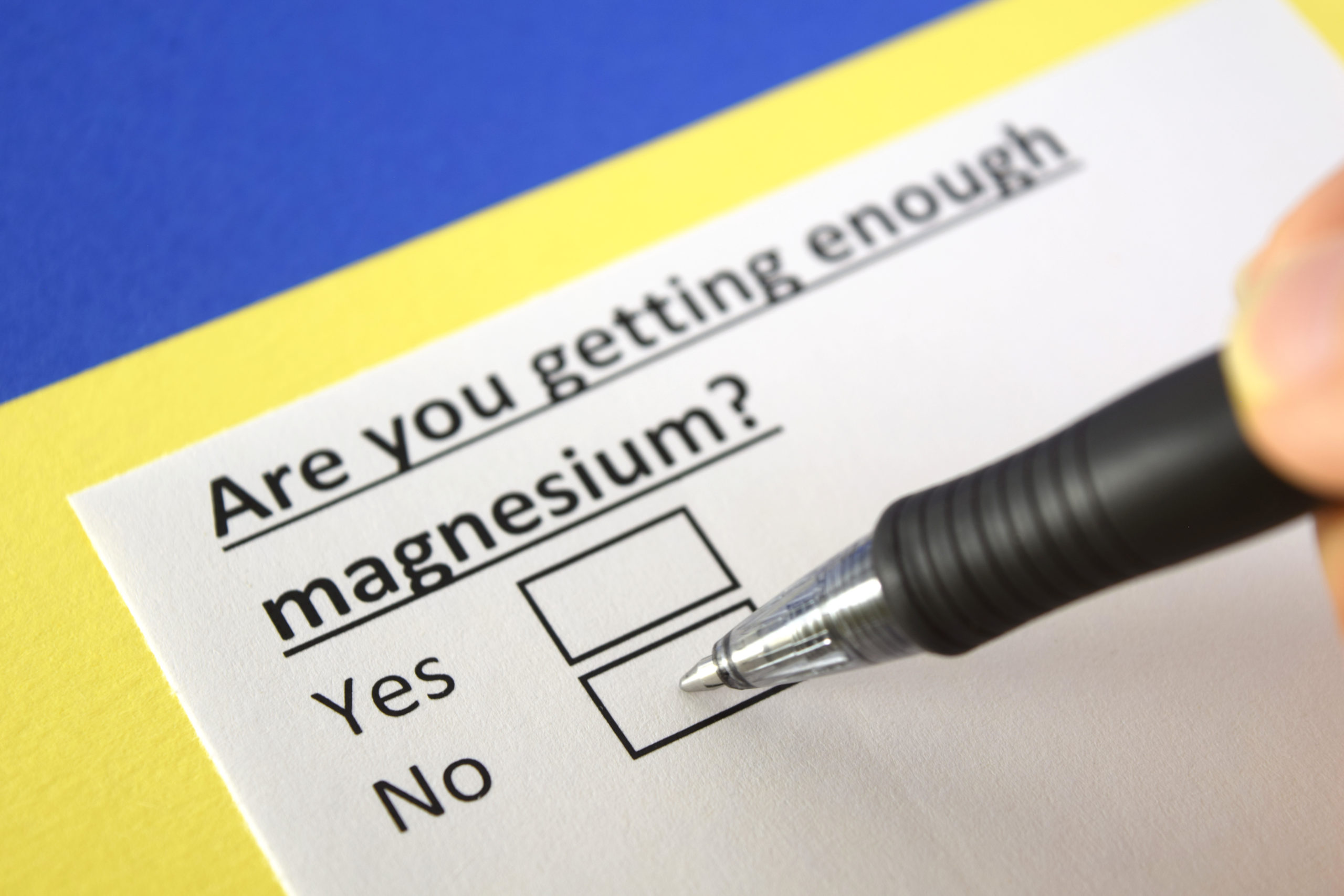 Magnesium… That Mineral You May Be Missing